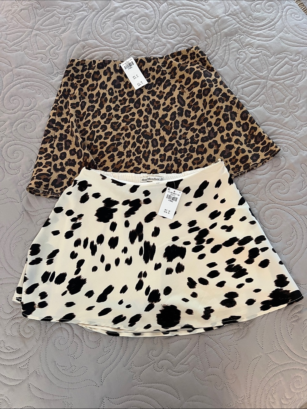 NWT! Abercrombie & Fitch Animal/Leopard Print Mini Skort  Bundle
